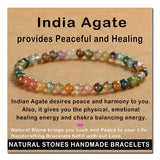 Bracelet AD Beads améthyste pour calme et concentration.