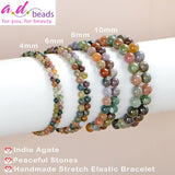 Bracelet AD Beads lapis-lazuli pour clarté d'esprit et discernement.