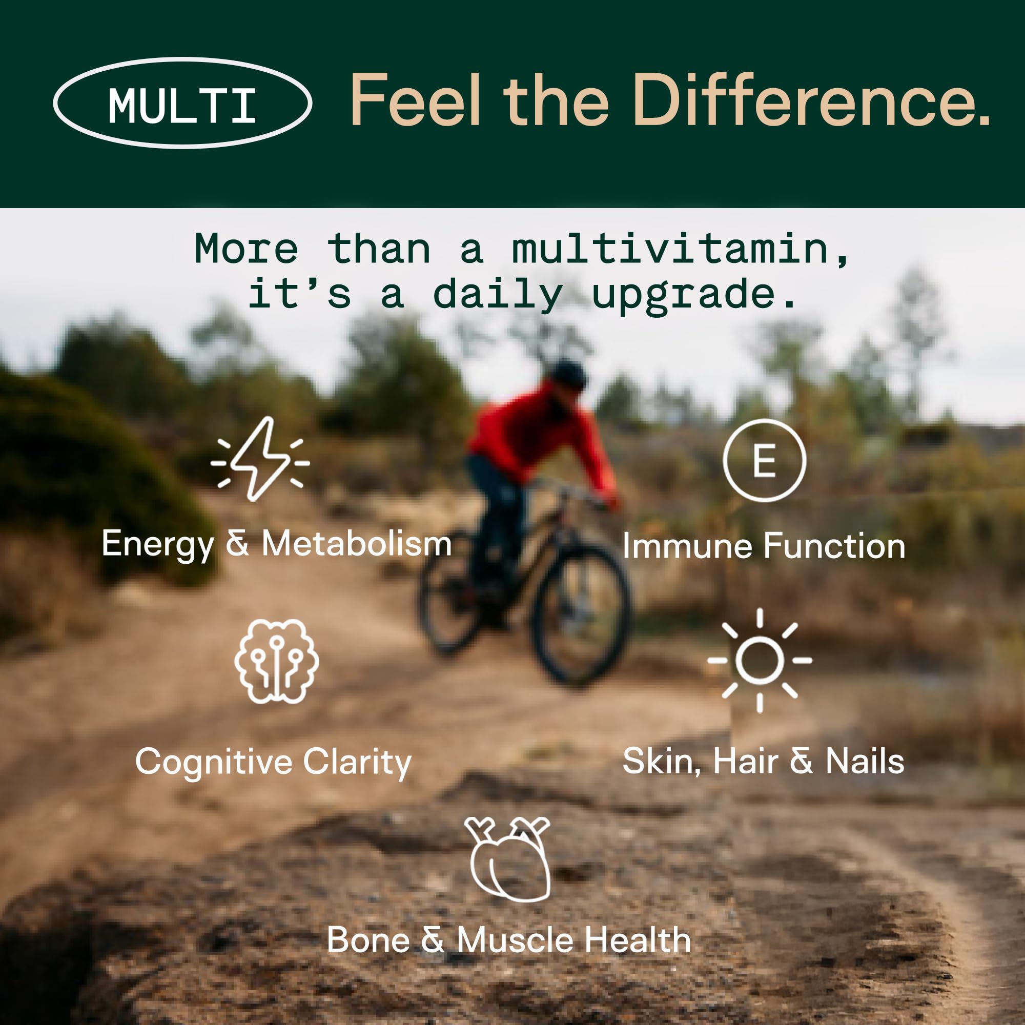 Adapt Naturals Multivitamine - formule complète pour le soutien nutritionnel quotidien.