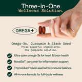 ADAPT NATURALS Omega3 – capsules molles prêtes à l’emploi pour un apport quotidien.