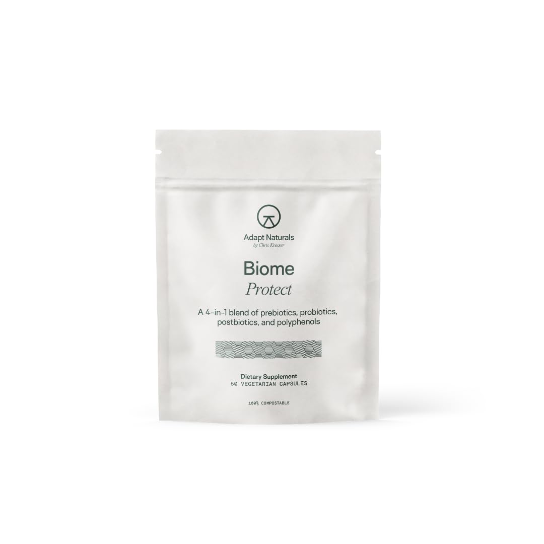 Adapt Naturals Quatre-en-Un Bouteille: soutien potentiel au microbiome et à la digestion.