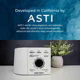 Adaptive Sound Technologies 40Hz Sleep Machine design-compact; facile à placer sur une table de chevet