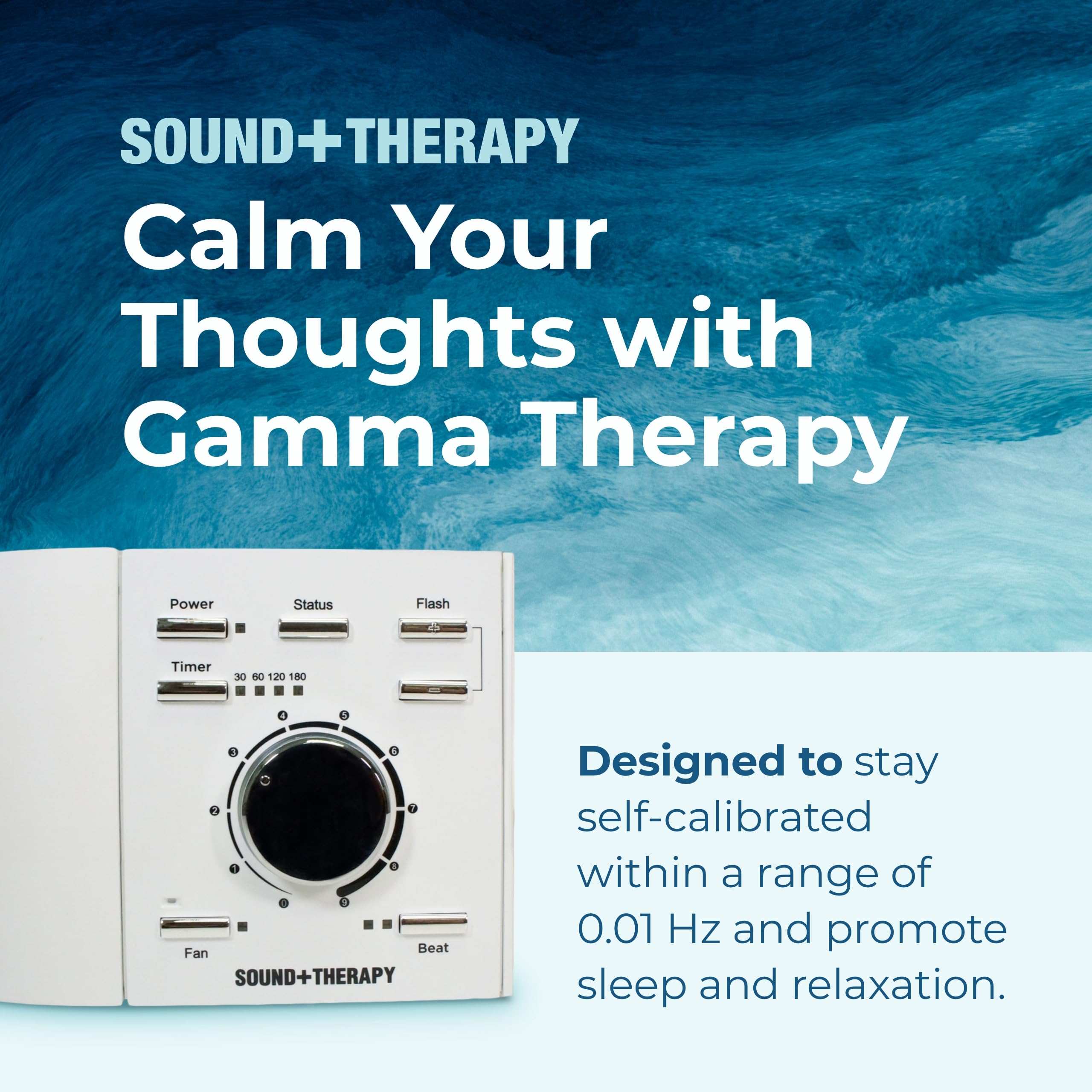 Adaptive Sound Technologies 40Hz Sleep Machine interface-utilisateur; accès rapide et personnalisation