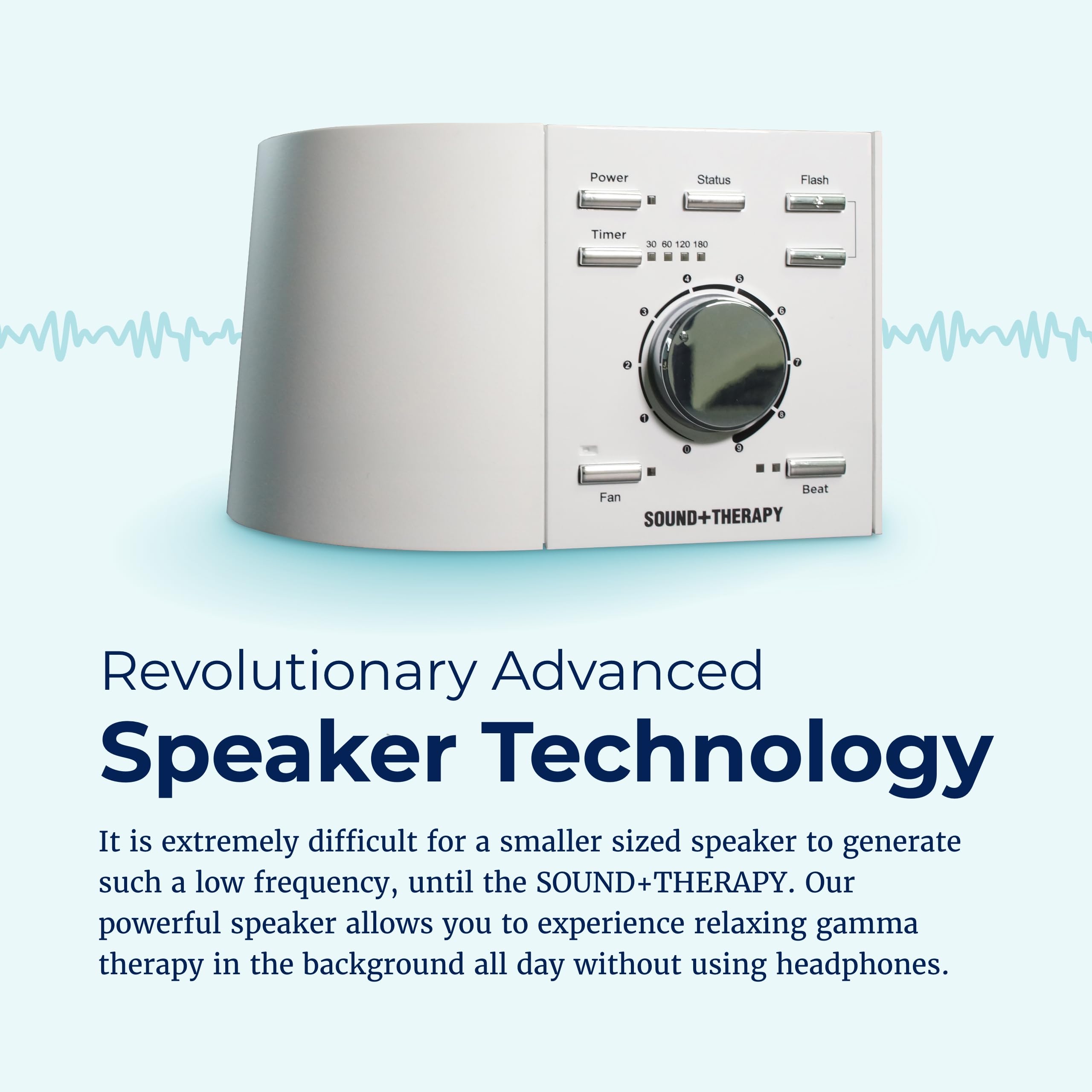 Adaptive Sound Technologies 40Hz Sleep Machine niveaux-volume; ajustement précis pour le sommeil