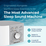 Adaptive Sound Technologies Sound + Sleep SE: ambiance océan douce pour relaxation et détente.