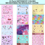ADBGV chiffon microfibre dessin animé bijoux, retire poussière sans laisser résidus.