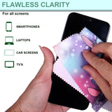 ADBGV chiffon microfibre dessin animé écran smartphone, efface traces et empreintes.