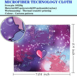 ADBGV chiffon microfibre dessin animé tablette, nettoie écran sans peluches.