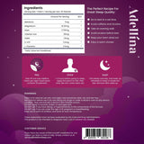 Application simple des patchs Adellina sur peau propre avant le coucher