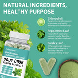 Adeqauom Chlorophylle Capsules - boîte et étiquette claire pour usage quotidien.
