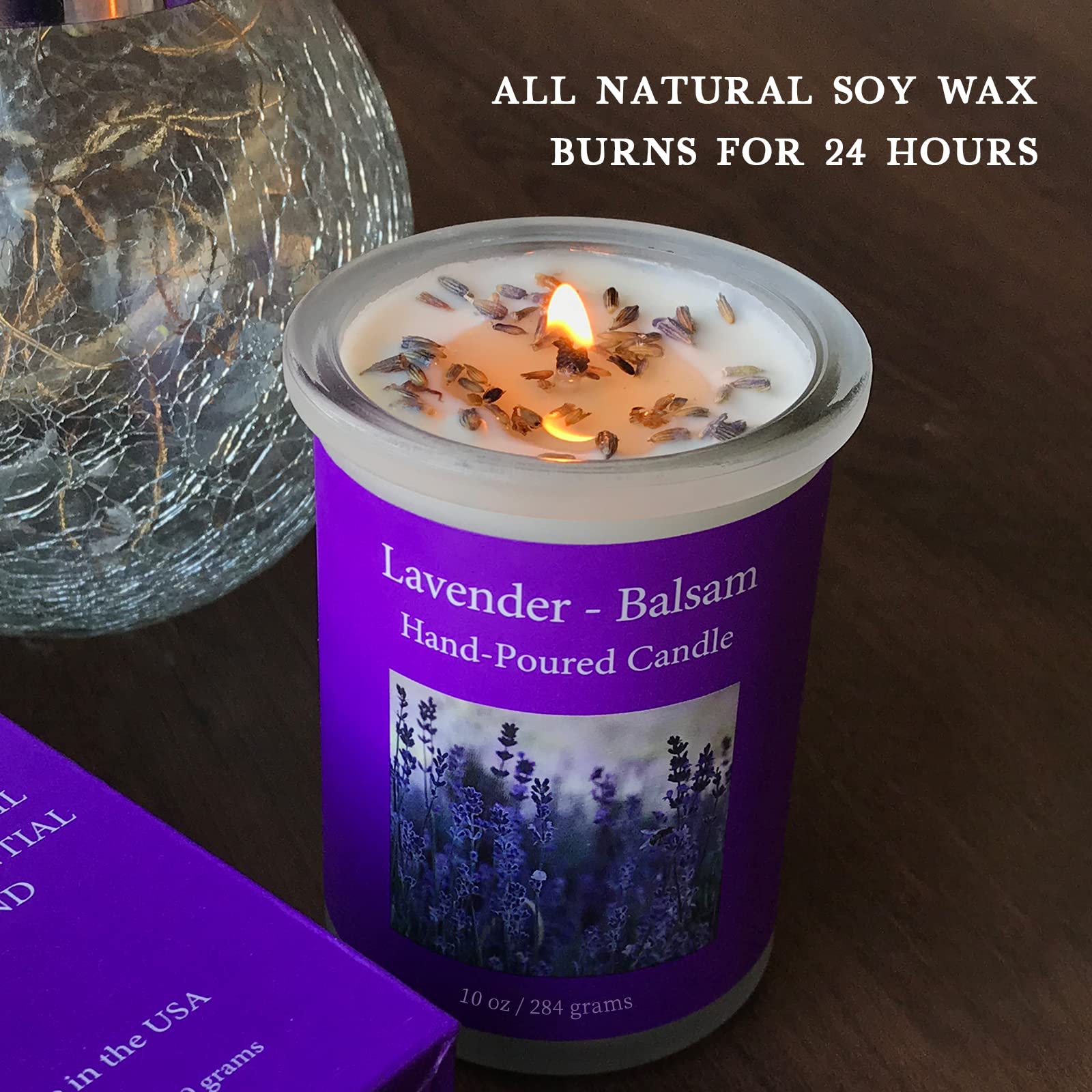 Bougie Adirondack essences foret aromatherapie, ambiance calme garantie.