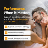Étiquette Adonis Vitality Flow montrant les ingrédients et le dosage.