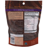 Adora Disques Calcium chocolat au lait — étiquette claire facilitant le dosage.