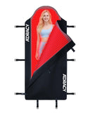 Adracy tapis lumière rouge pour corps entier, couverture étendue et usage domestique.