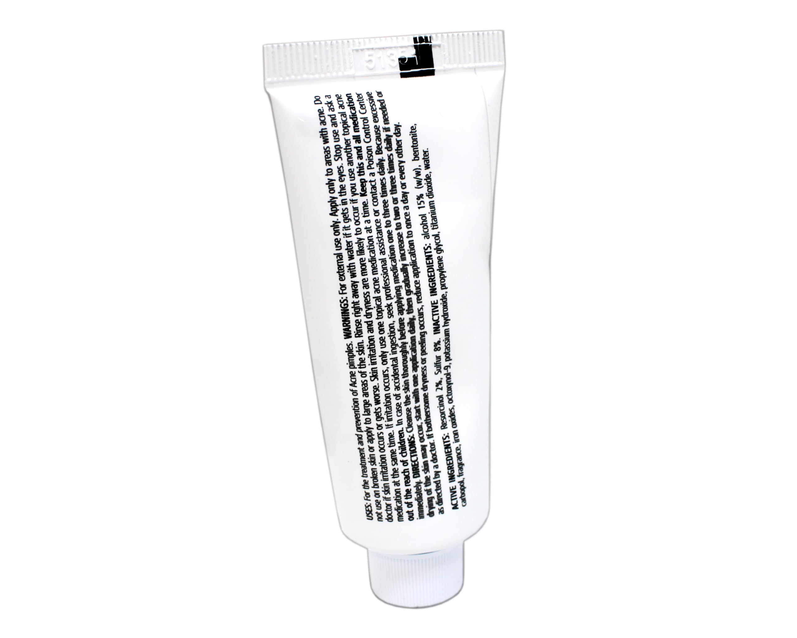 Adult Acnomel texture peau rosacée, amélioration potentielle de la peau.
