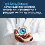 Advanced Vision Formule, liste d'ingrédients pour la santé oculaire