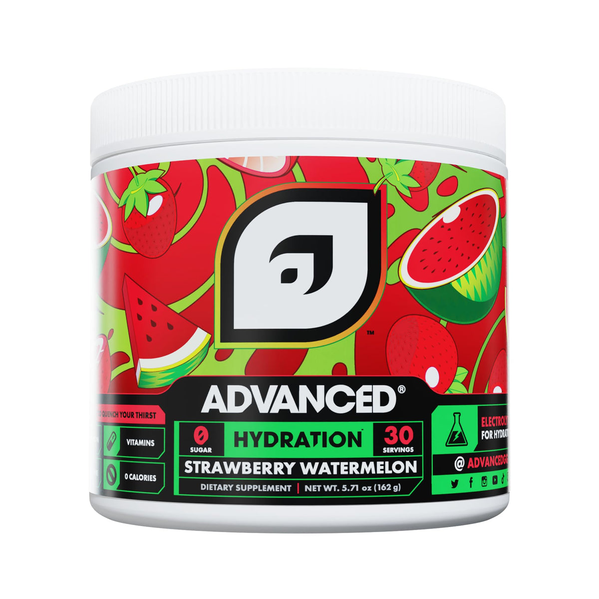 Advanced - sachet fraise-pasteque pour hydratation pratique au quotidien
