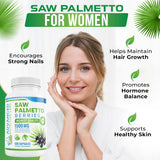Advanced Nutrition Labs Saw Palmetto – capsules véganes faciles à avaler et sans gluten.