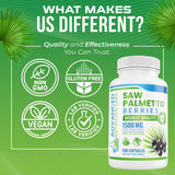 Advanced Nutrition Labs Saw Palmetto – testée en laboratoire pour pureté et sécurité.