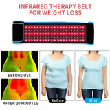 ADVARAYS wrap corporel lumière rouge sur les épaules pour usage concentré et pratique.