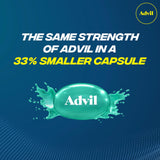 Advil Liqui-Gels minis, douleurs dorsales, capsules discrètes et faciles à prendre.