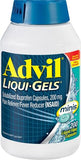 Advil Liqui-Gels minis, soulagement rapide après maux courants pendant la journée.