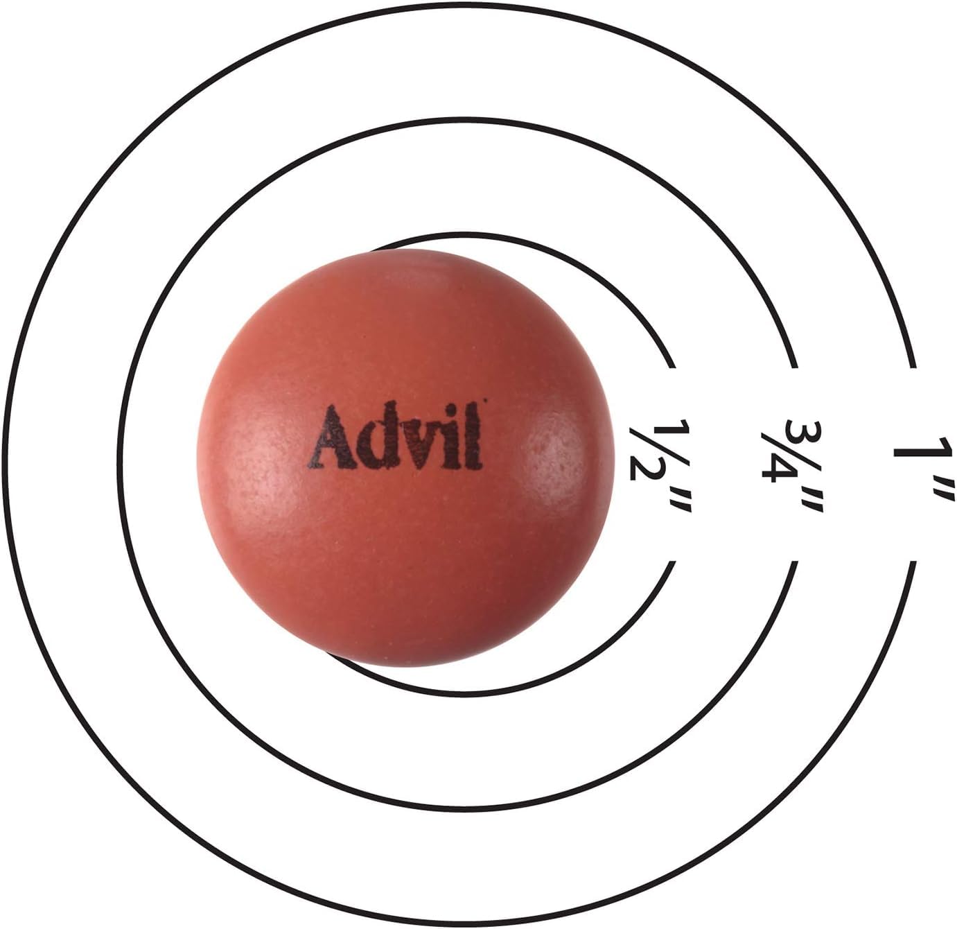 Advil plaquettes individuelles emballées