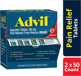 Advil voyage paquet compact facilitant le transport
