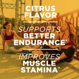 AdvoCare Arginine Extreme mélange eau citronné avant séance.