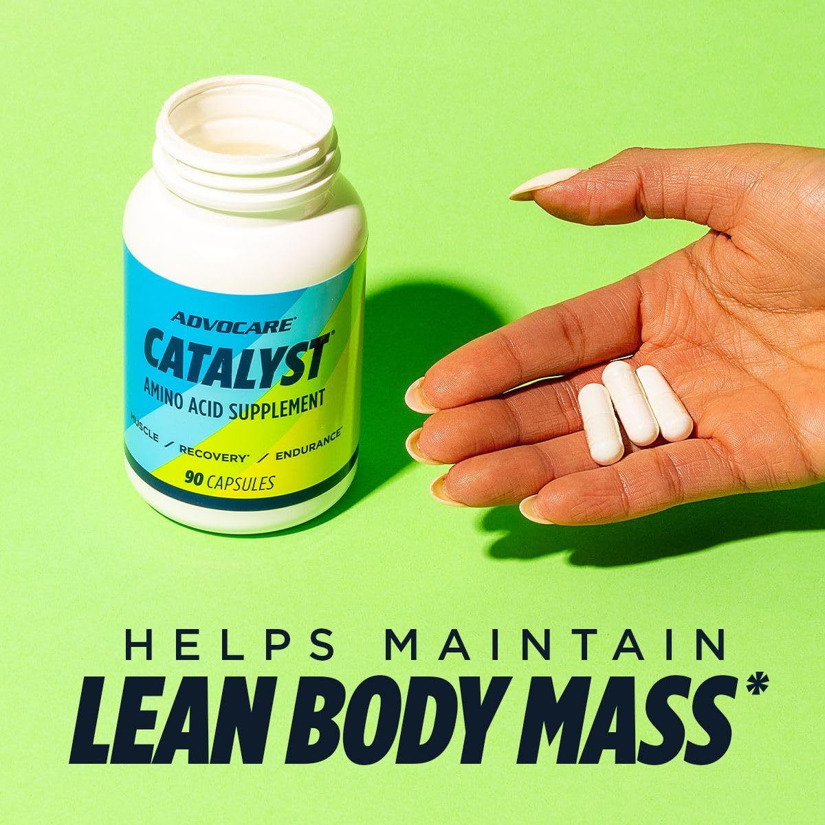 AdvoCare Catalyst aide au maintien de la masse musculaire et des gains maigres.