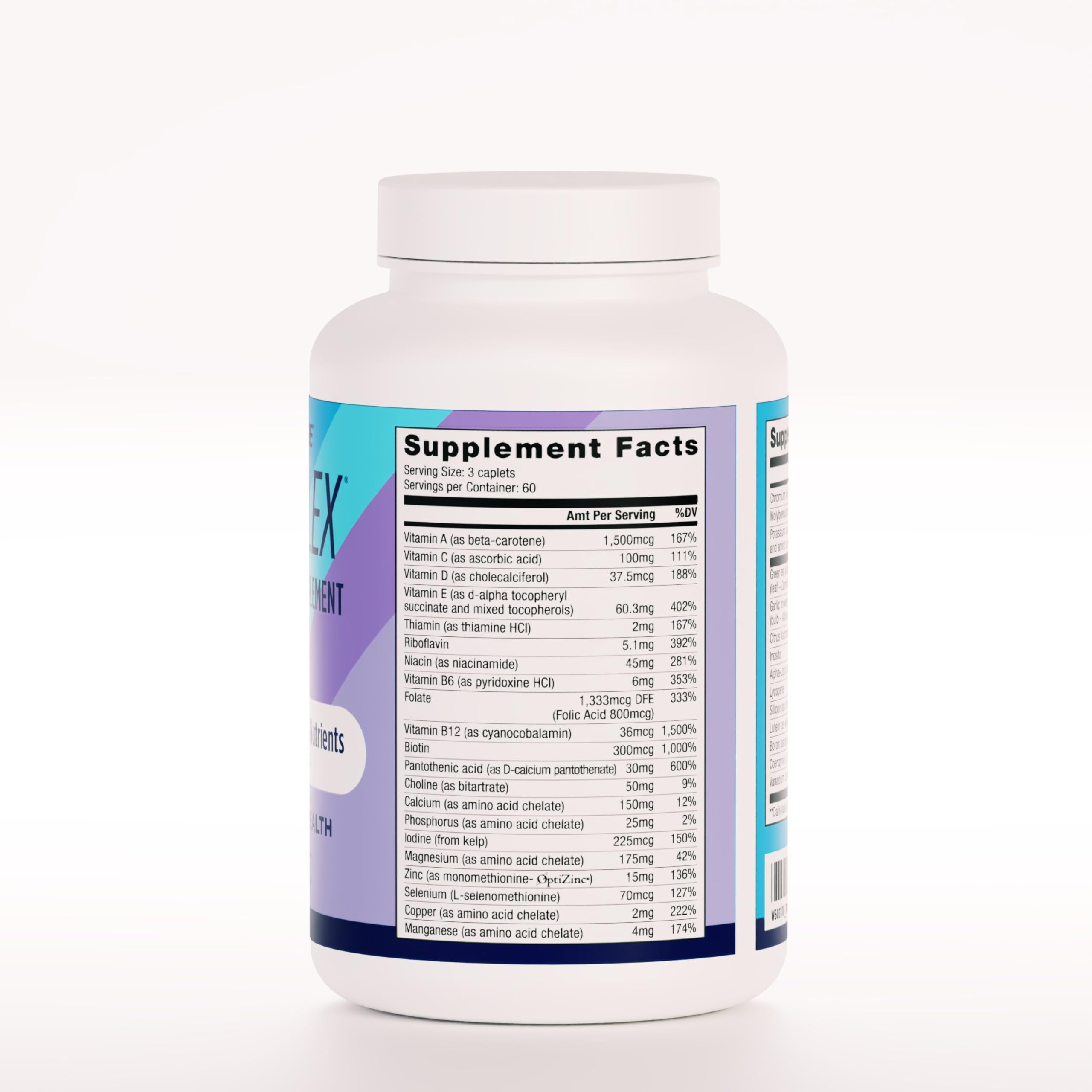 Profil vitamine et minéral CorePlex pour un apport équilibré.