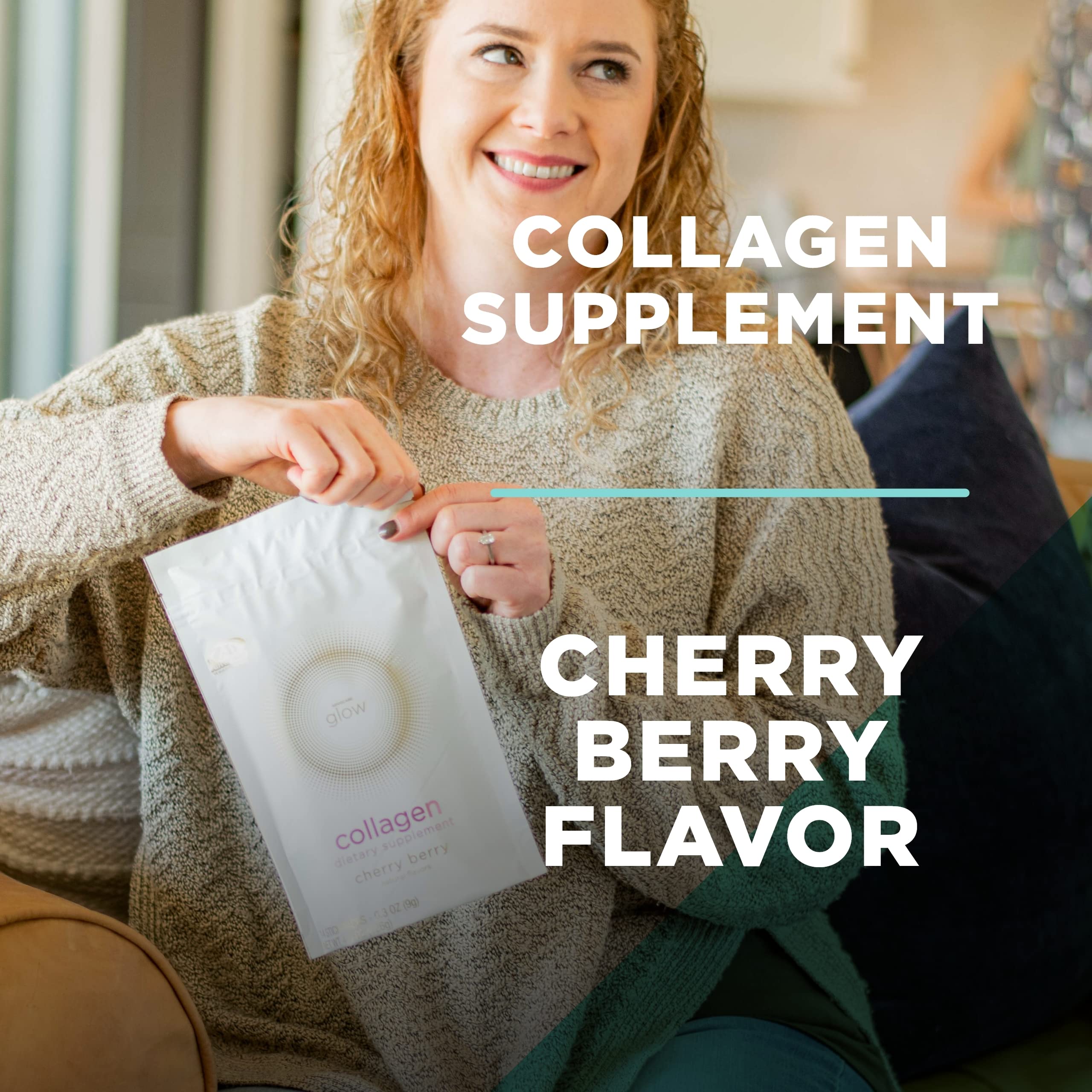 AdvoCare Glow Collagen – vitamines C, D et E, pour soutenir l’élasticité et la fermeté.