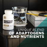AdvoCare Nighttime Recovery – capsules près du lit pour soutenir la récupération pendant le sommeil.