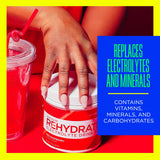 AdvoCare Rehydrate – préparation eau rapide pour entraînements et déplacements.