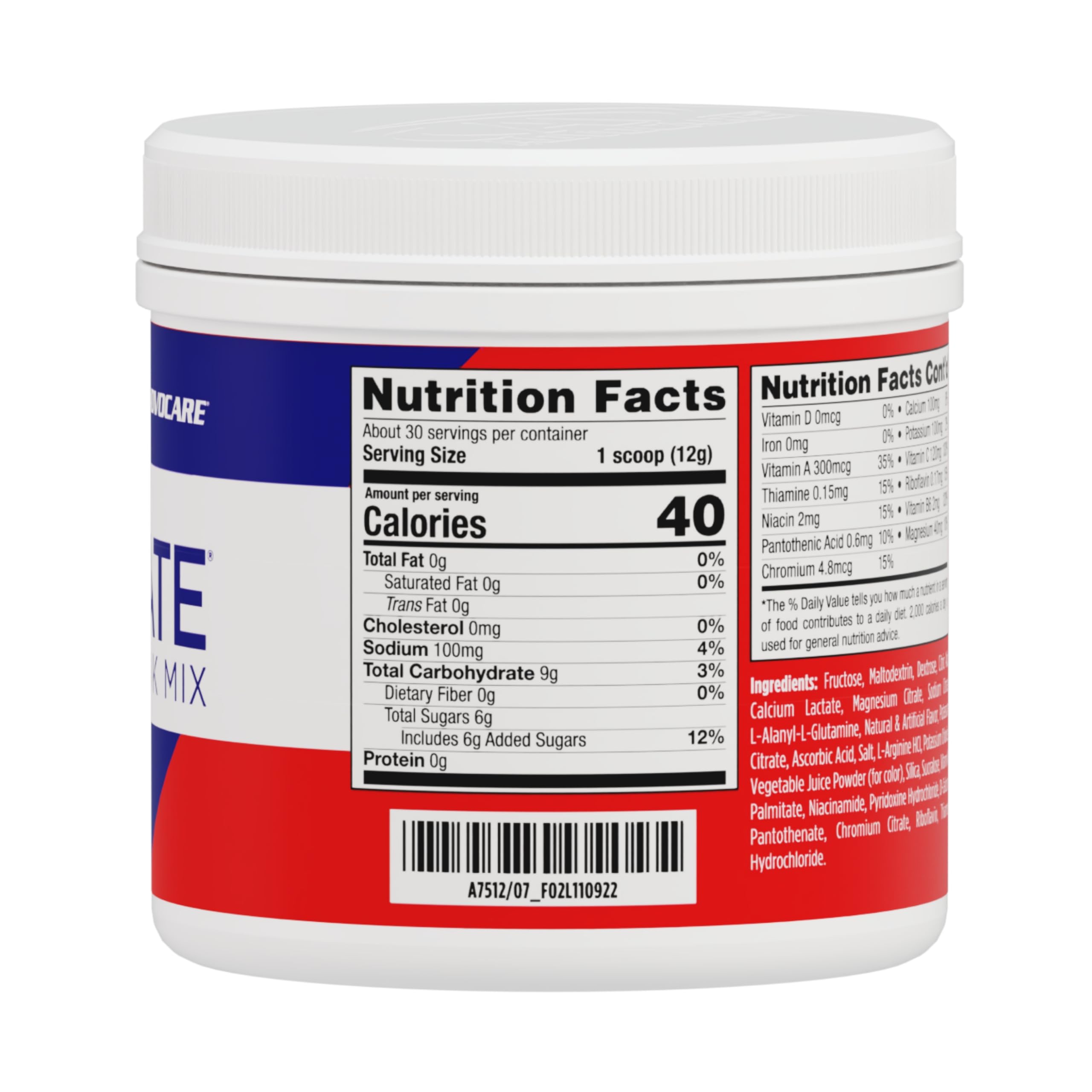 AdvoCare Rehydrate – sachet pré-dosé pratique pour démarrer l'hydratation.