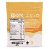 AdvoCare Spark verre d'eau en cours de mélange, concentration accrue.