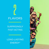 Tableau des ingrédients AdvoCare Spark et vitamines soutenant l'énergie naturelle.