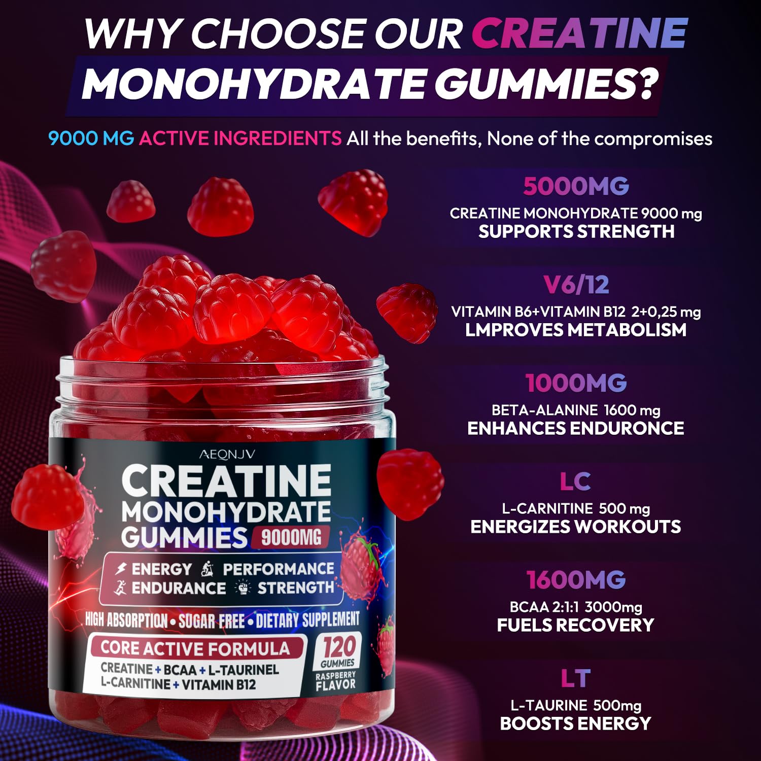 AEQNJV Goût framboise naturel des gommes AEQNJV