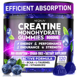 AEQNJV Creatine Gummies dans la bouteille, énergie durable pendant l’entraînement.
