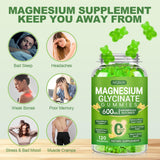 AEQNJV gommes magnésium glycinate saveur framboise, plaisir quotidien