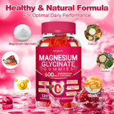 AEQNJV Magnésium Glycinate Gummies facile à intégrer dans votre rituel soirée.