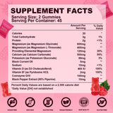 Gummies AEQNJV Relaxation Sommeil, offre une apparence attrayante et calme nocturne.