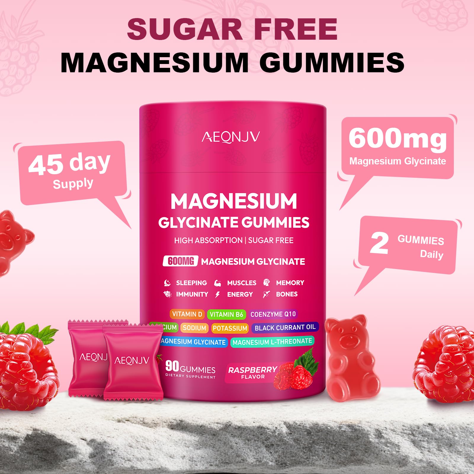 Gommes AEQNJV Sans Gluten, matériel sans gluten pour tous les jours.
