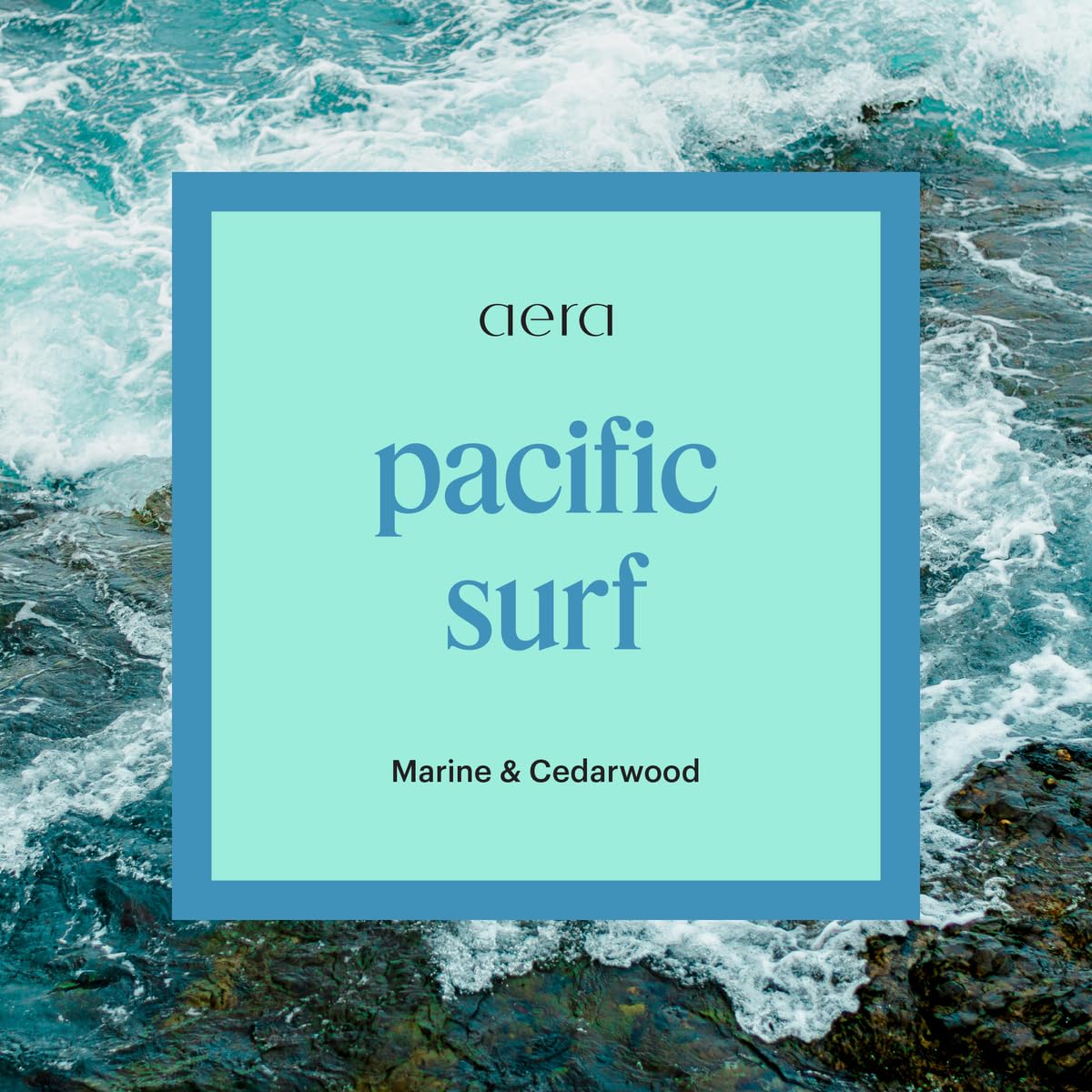Emballage Recharge Aera Go Pacific Surf – pratique et facile à ranger.