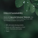 AERA – formulation écoresponsable avec 98% biodégradable et principes de chimie verte.