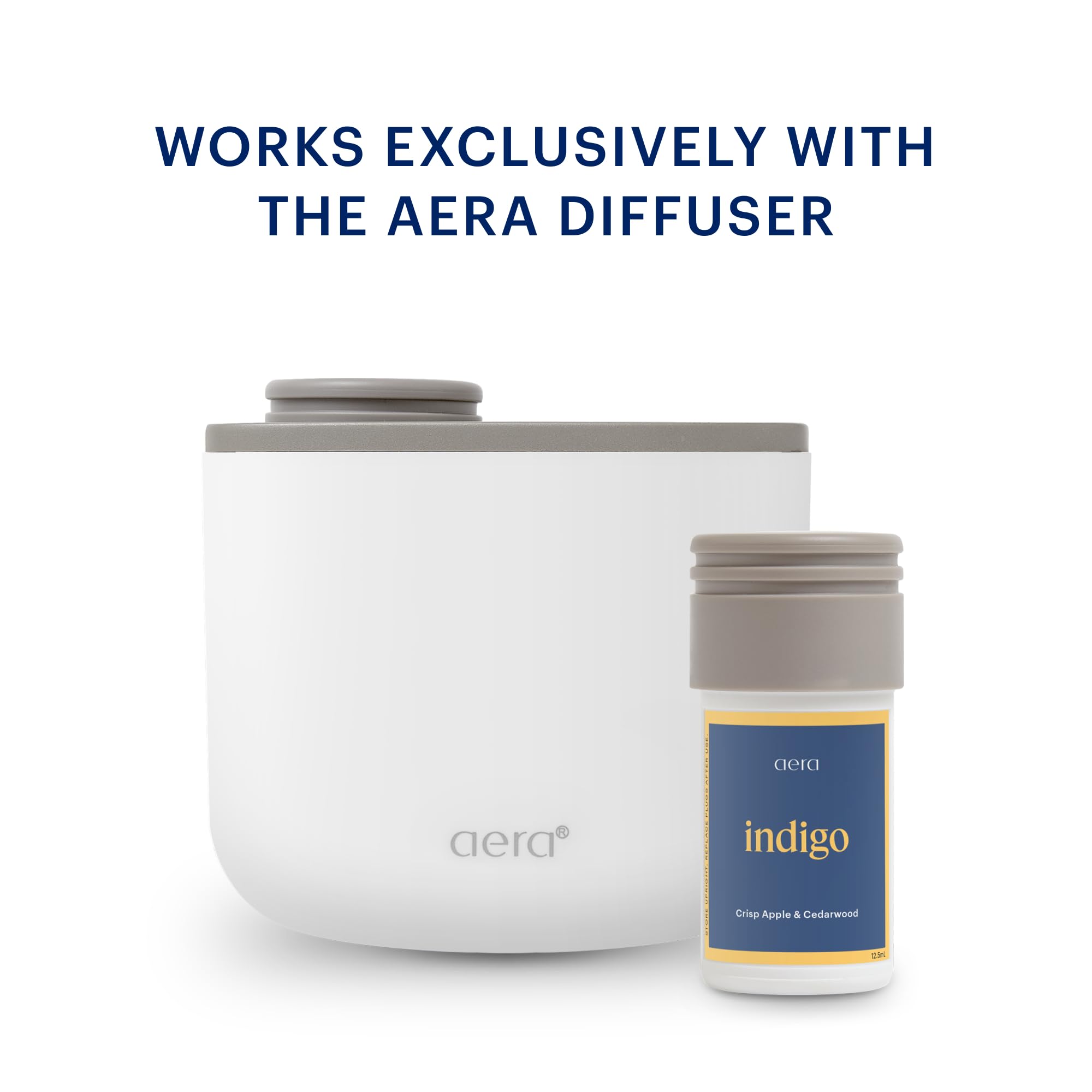 Emballage éco-responsable du parfum Aera Mini Indigo.