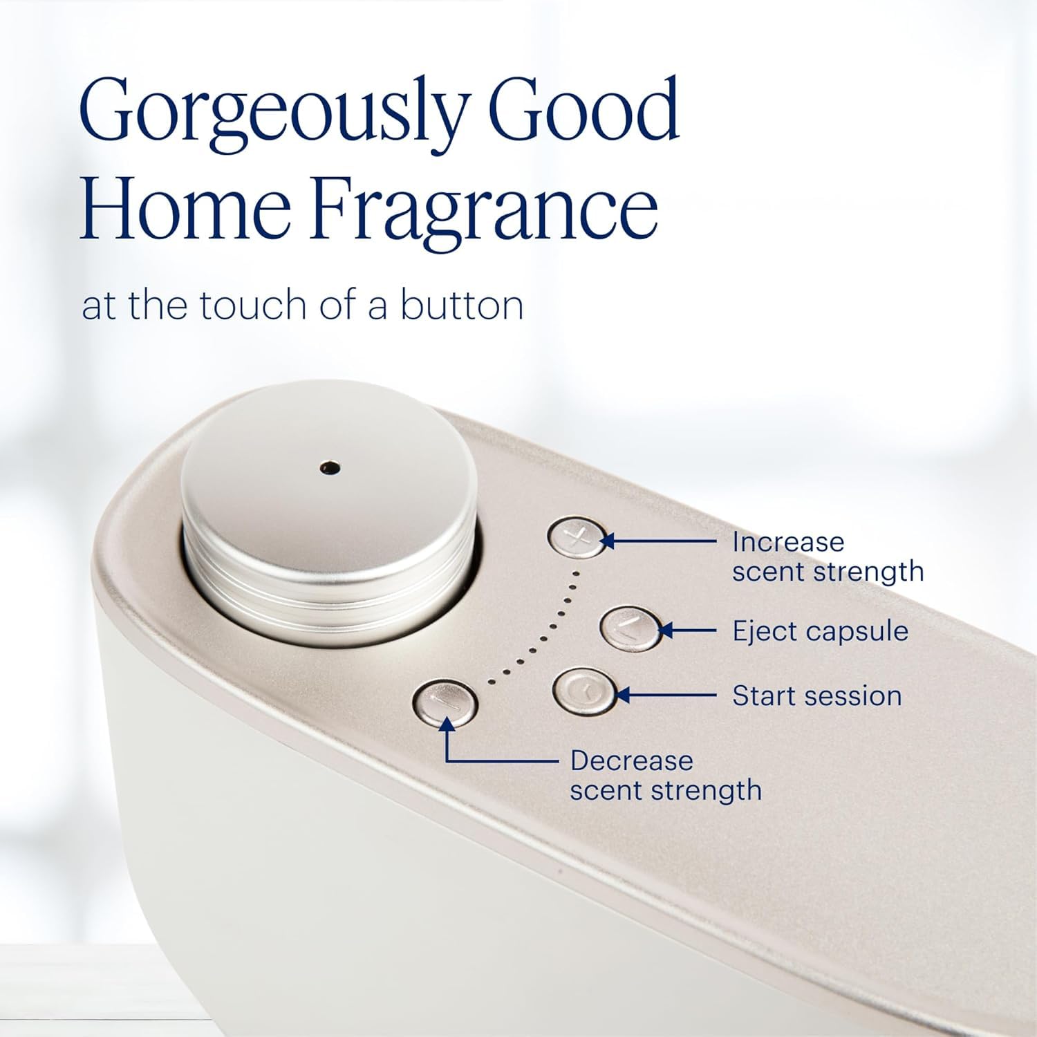 AERA Mini Lavender – diffuseur compatible, peut accentuer la détente dans n'importe quelle pièce.
