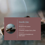 AERA Mini Palo Santo : note Palo Santo pour une ambiance calme et spa.