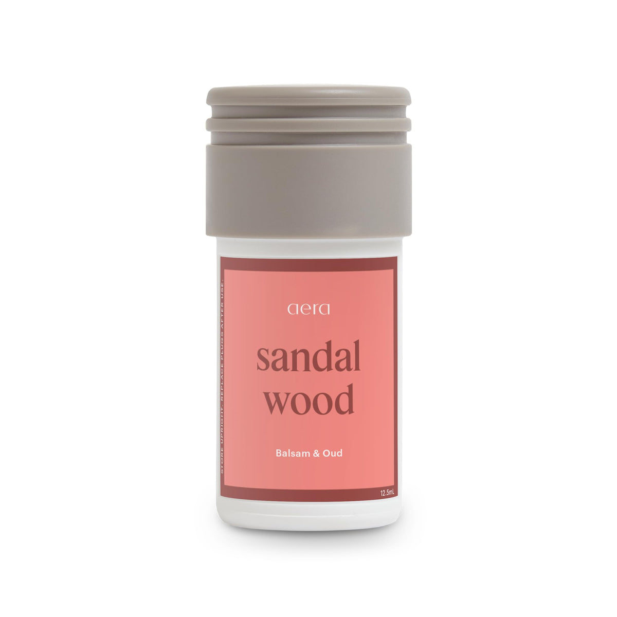 Flacon d'huile essentielle AERA Mini Santal pour ambiance apaisante à la maison.