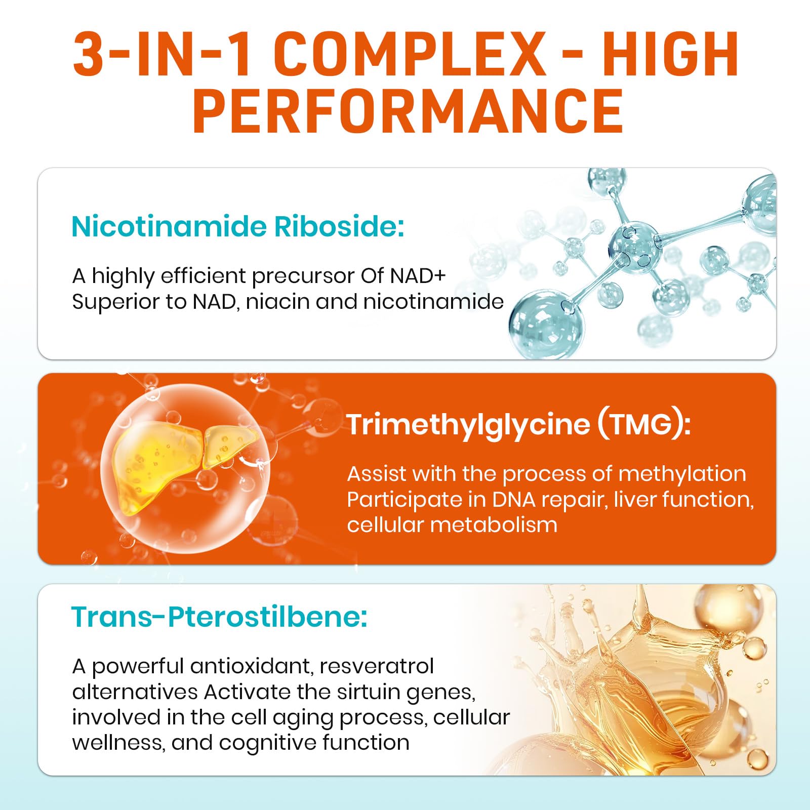 TMG triméthylglycine dans la formule Aesticum pour soutien potentiel à la réparation.